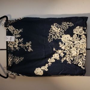 NWT - J. Crew embroidered pencil skirt